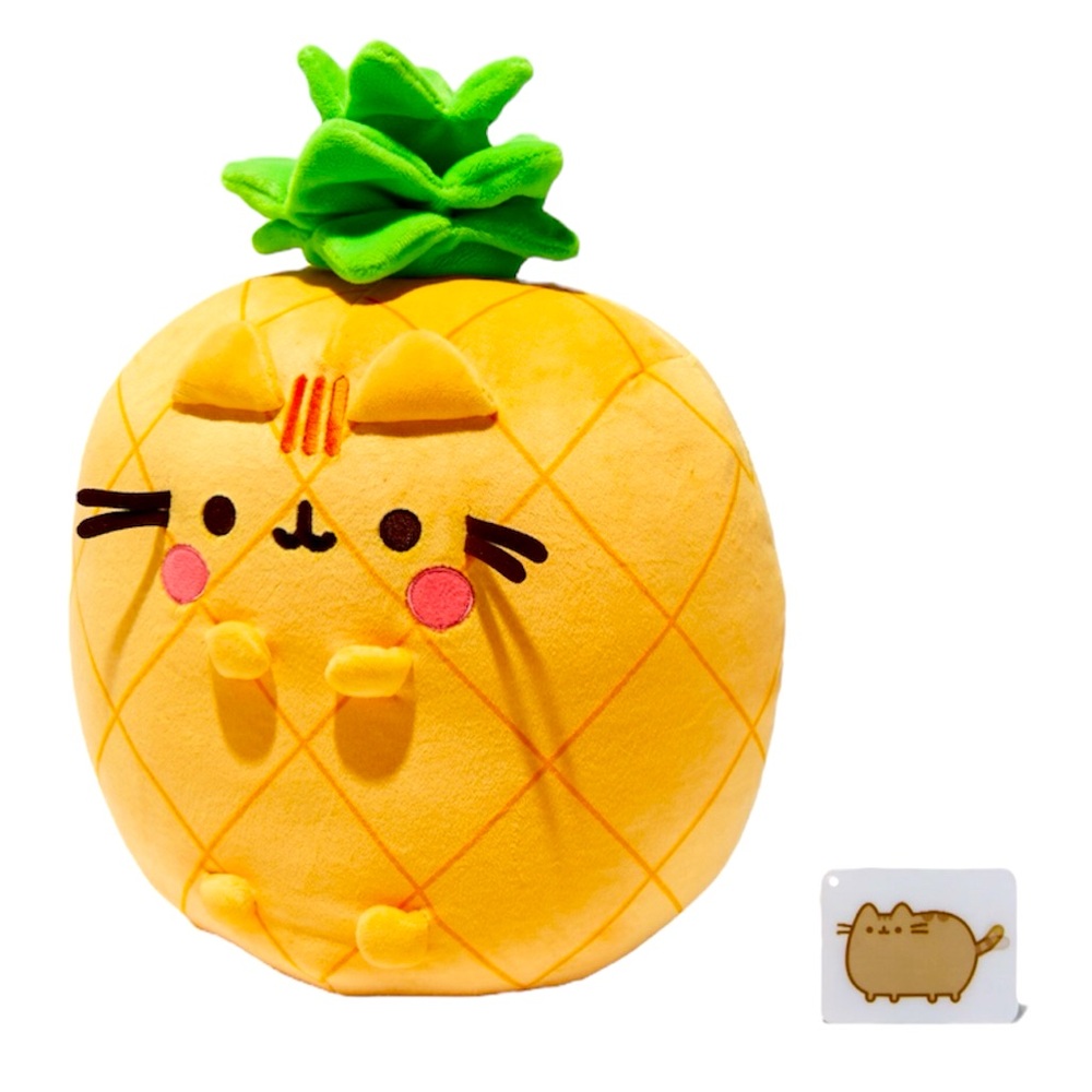 Pusheen The Cat 12'' Pineapple Squisheen Plush Toy - NWT